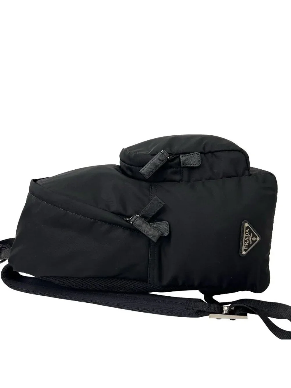 Prada Tessuto Nylon Backpack Black
